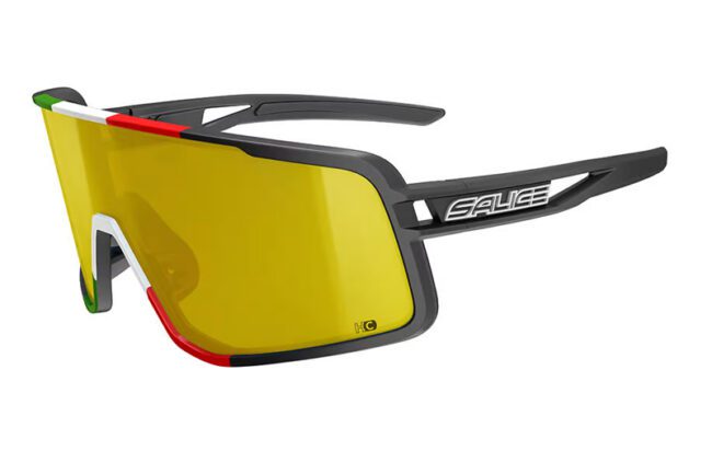 SENIOR VISOR + SPARE LENS BLACK ITA RWX + RW YELLOW