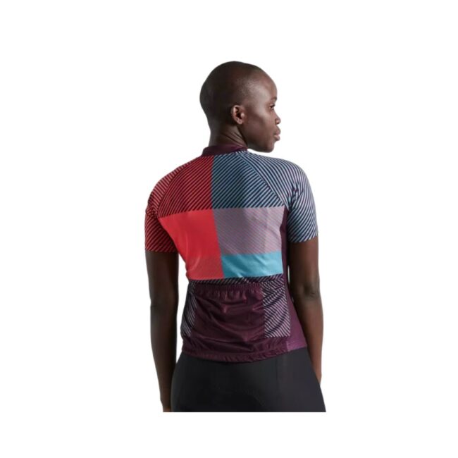 Women's SL+ Logo Stripe Short Sleeve Jersey - Imagen 2