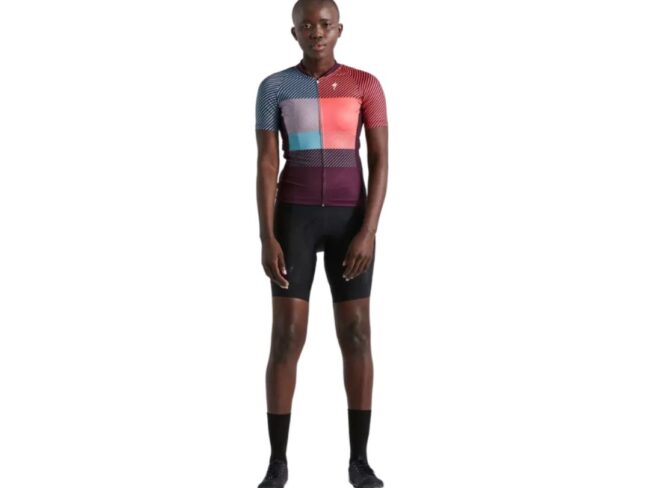Women's SL+ Logo Stripe Short Sleeve Jersey
